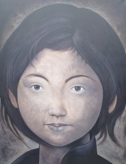 CHINA GIRL BROWN 200 - PAINTINGS